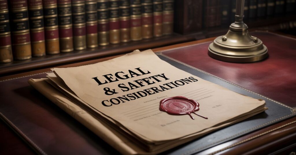 Legal & Safety Considerations